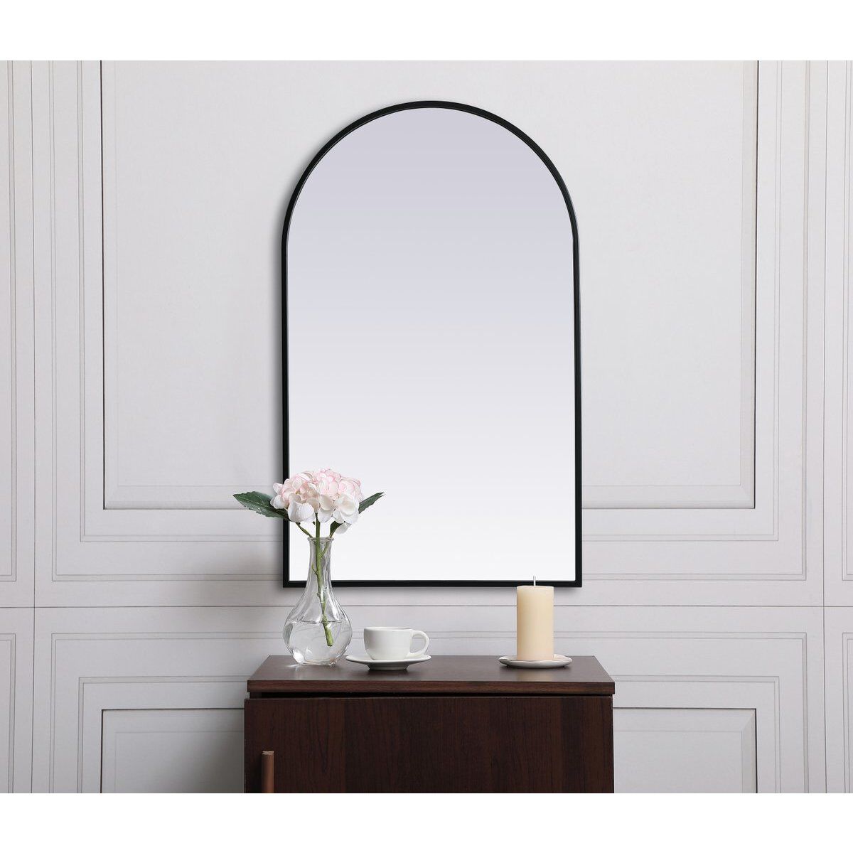 Ayra 36 X 22 inch Black Mirror