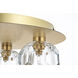 Graham 4 Light 14 inch Gold Flush Mount Ceiling Light