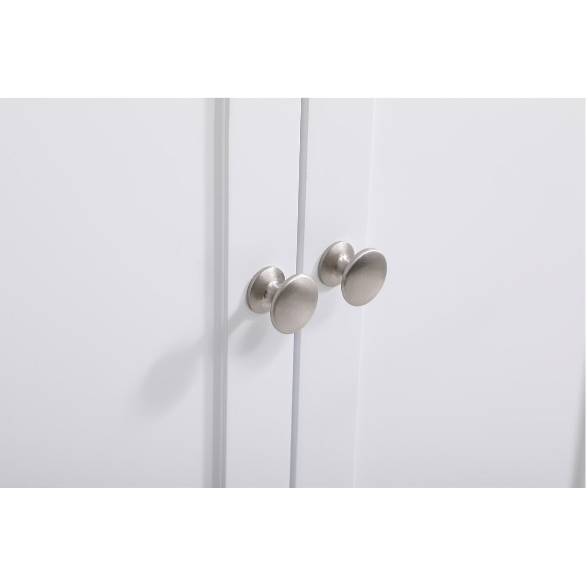 Wesley 42 X 21.5 X 35 inch White Vanity Sink Set