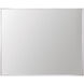 Grace 36 X 30 inch Silver Mirror