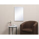 Monet 28 X 28 inch White Wall Mirror