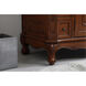 Danville 42 X 42 X 36 inch Teak and Antique Bronze Vanity Sink Set