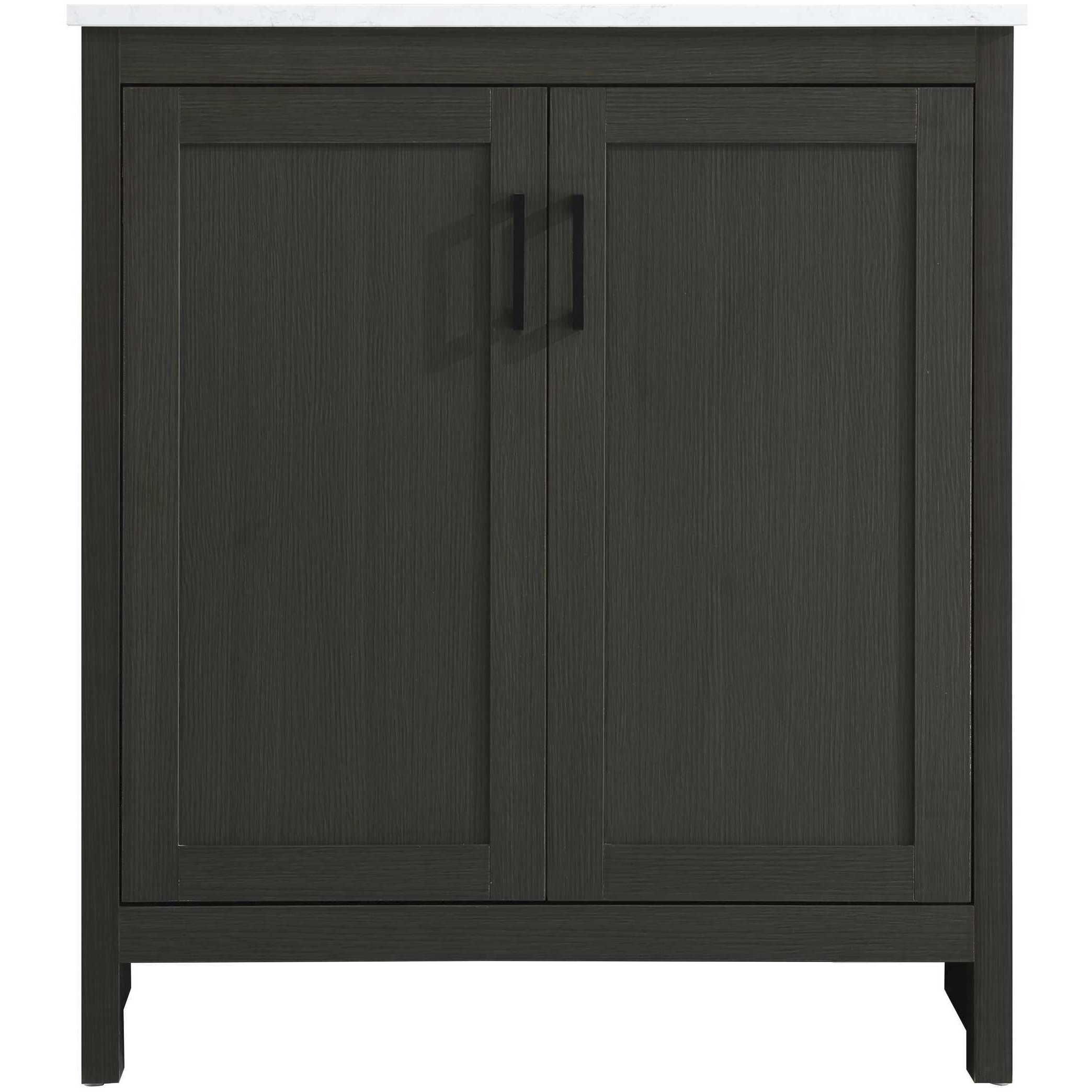 Finnley 30 X 34 inch Mocha Brown Bathroom Vanity Cabinet