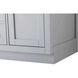 Alden 42 X 35 inch Grey Bathroom Vanity Cabinet