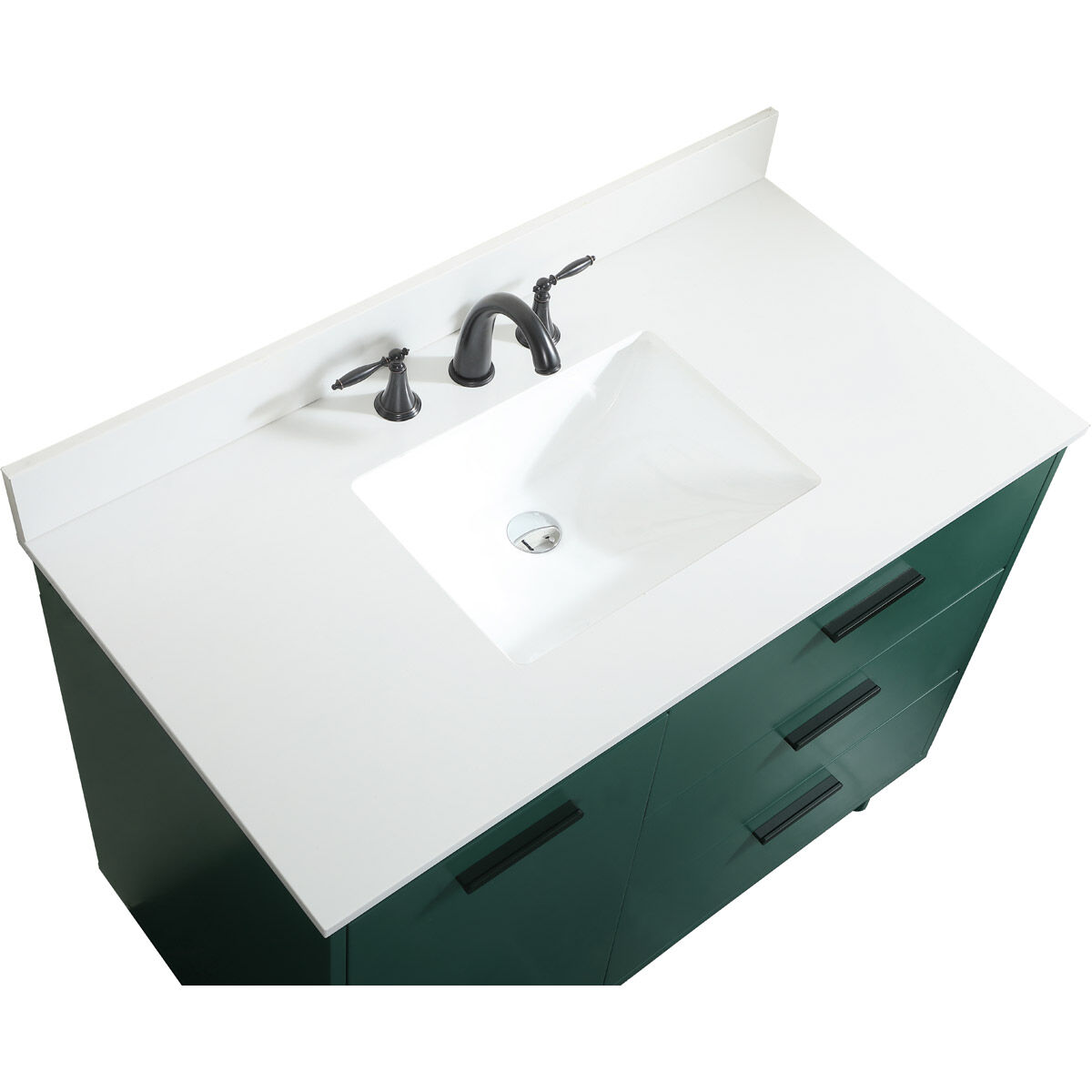 Baldwin 42 X 22 X 34 inch Green Vanity Sink Set