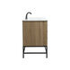 Eugene 60 X 22 X 33.5 inch Mango Wood Vanity Sink Set