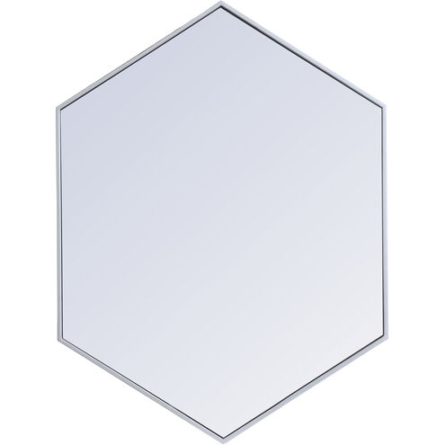 Eternity 40 X 30 inch Silver Wall Mirror