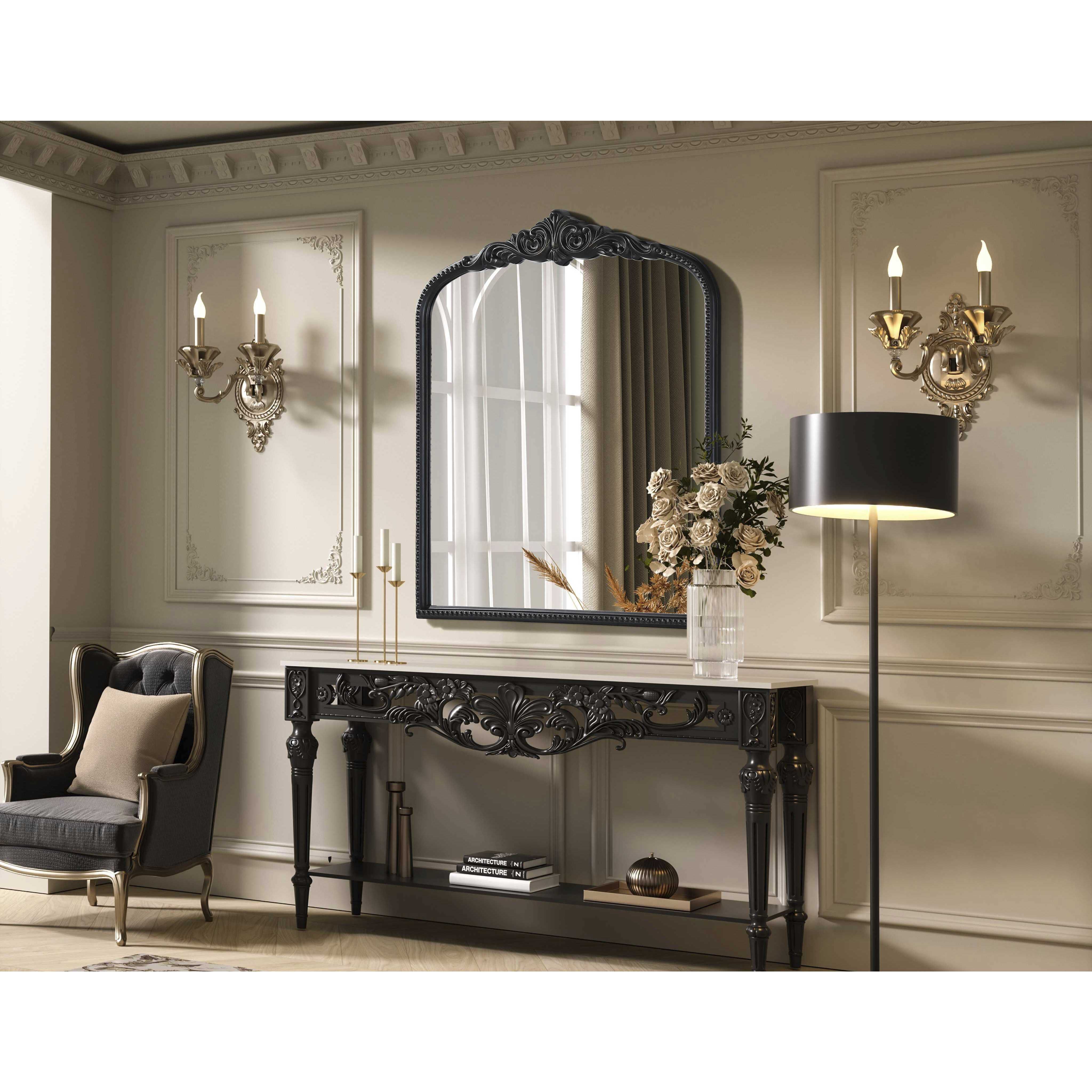 Naomi 42 X 36 inch Vintage Bronze Mirror