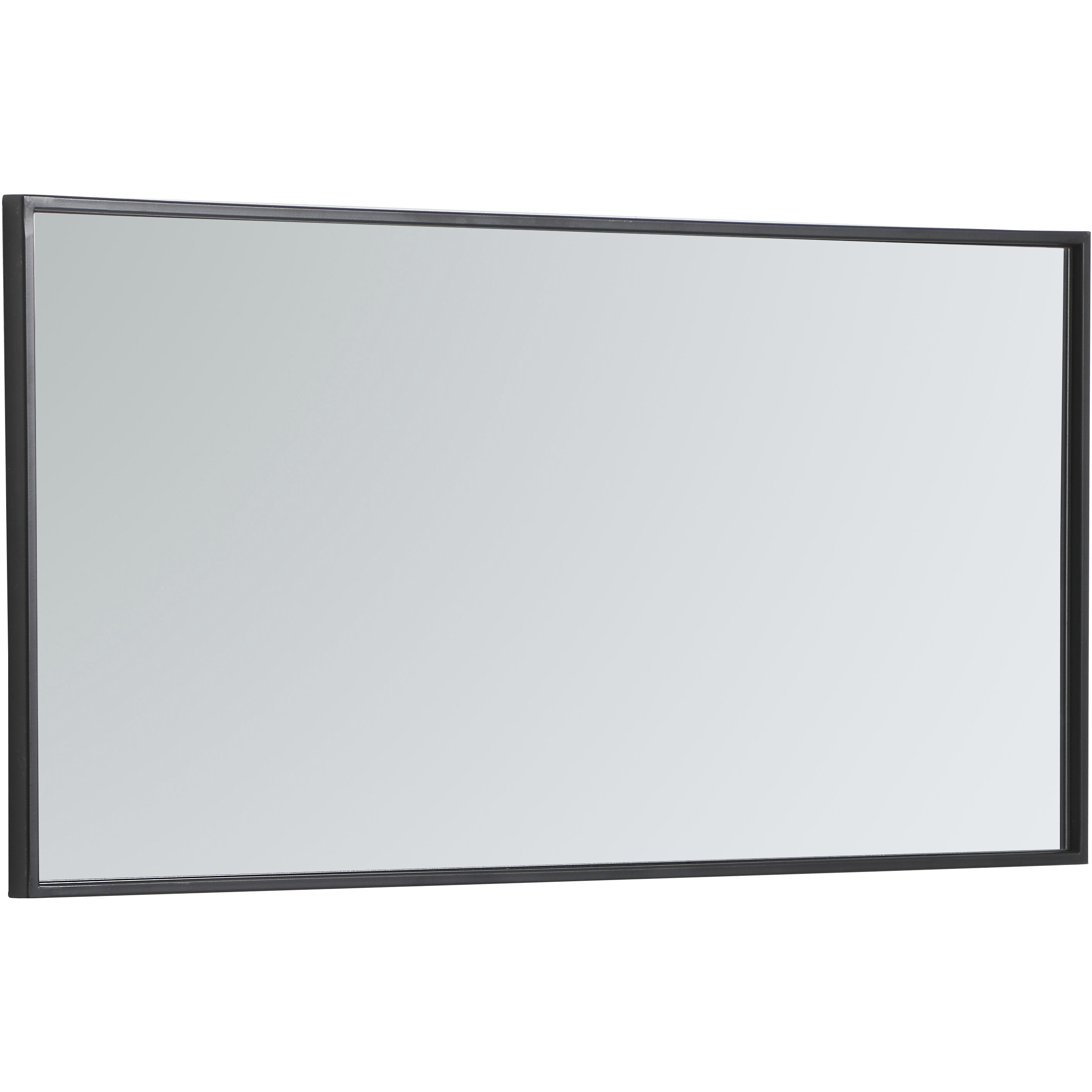 Monet 36 X 18 inch Black Wall Mirror