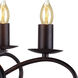 Lyndon 6 Light 24 inch Dark Bronze Pendant Ceiling Light, Urban Classic