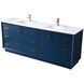 Hayes 84 X 22 X 35 inch Blue Vanity Sink Set