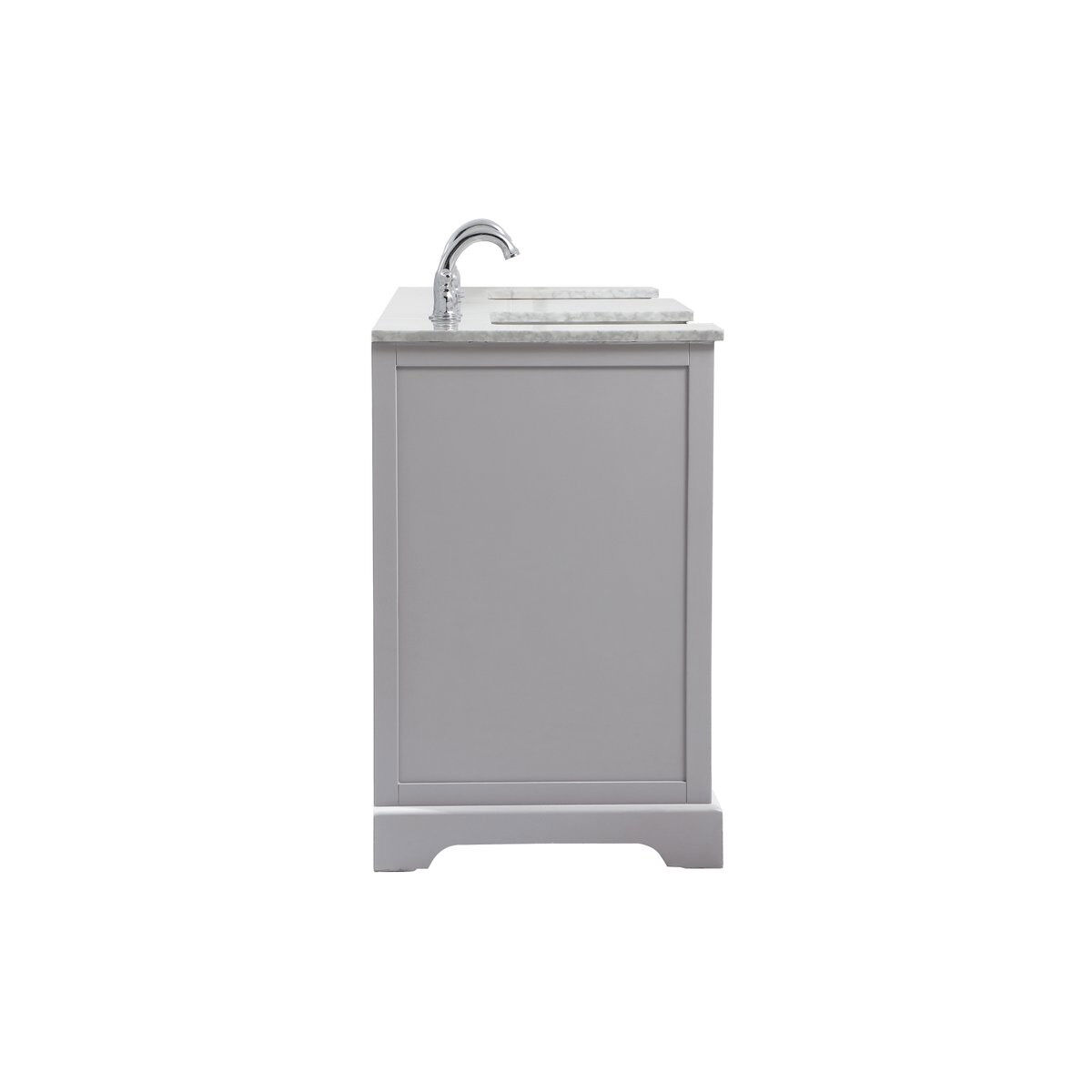 Franklin 72 X 22 X 35 inch Grey Bathroom Vanity Cabinet