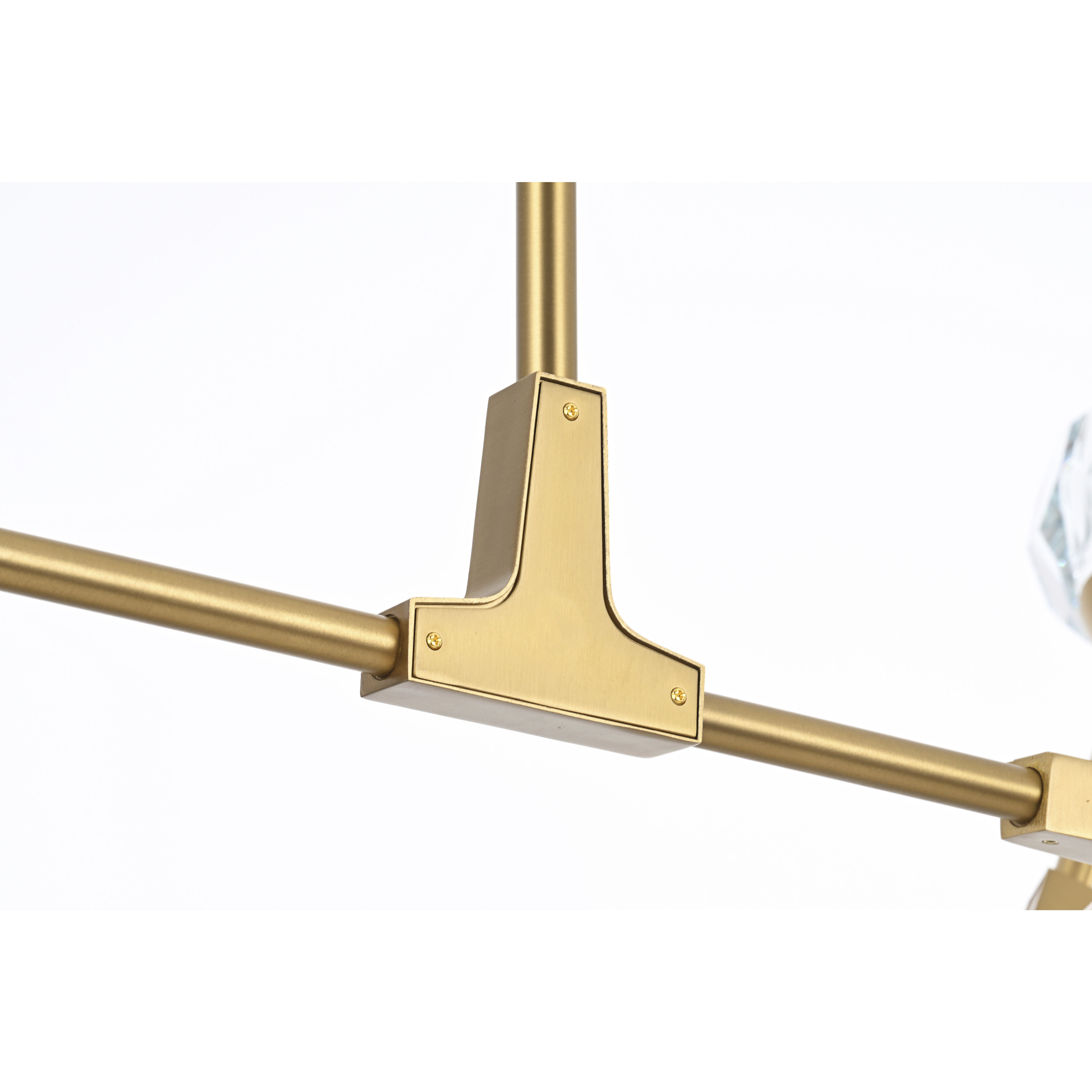 Zayne 10 Light 56 inch Gold Pendant Ceiling Light