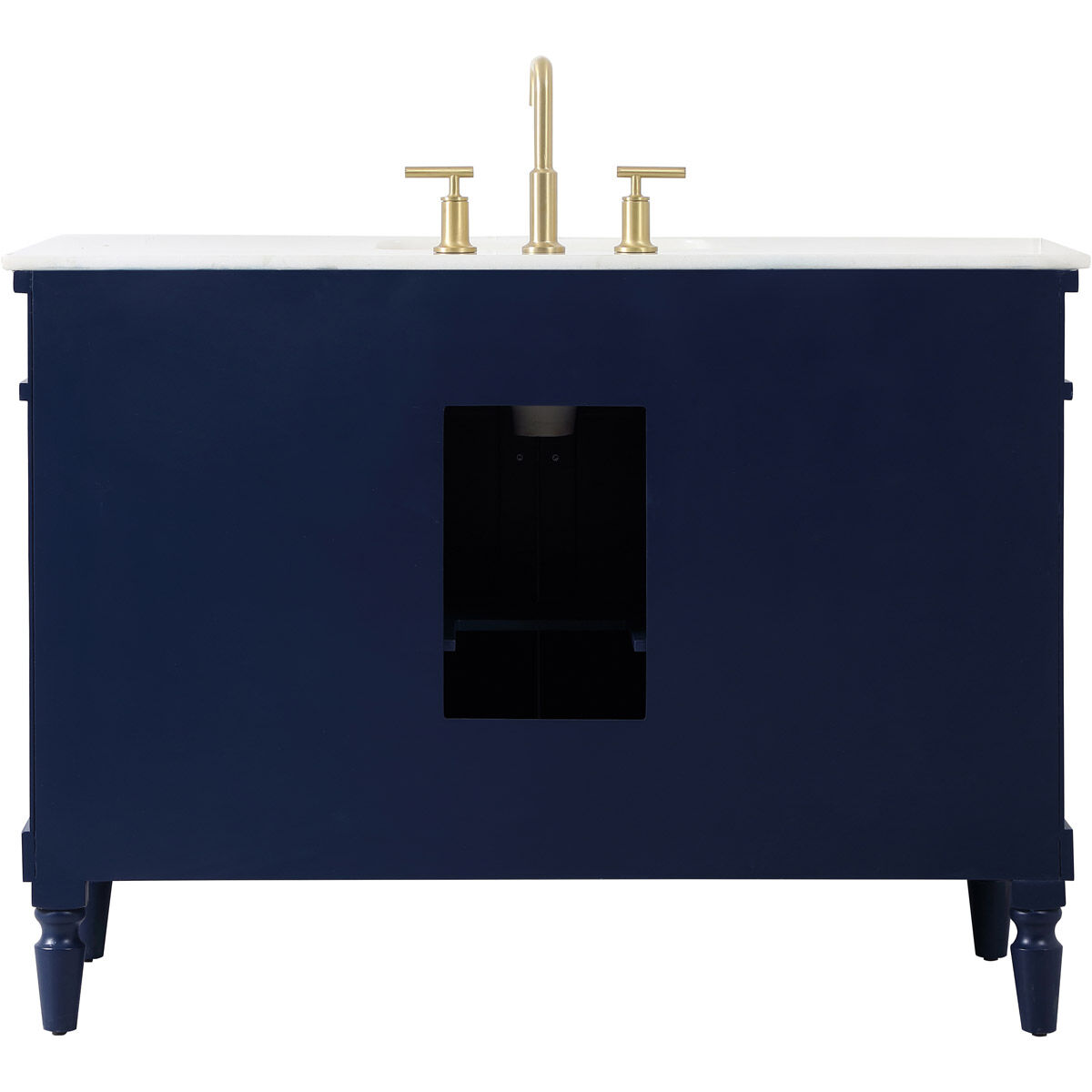 Lexington 48 X 22 X 35 inch Blue Vanity Sink Set