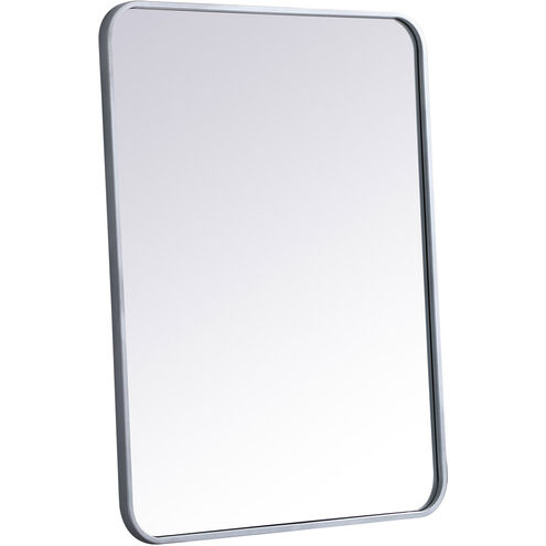 Evermore 32 X 24 inch Silver Mirror