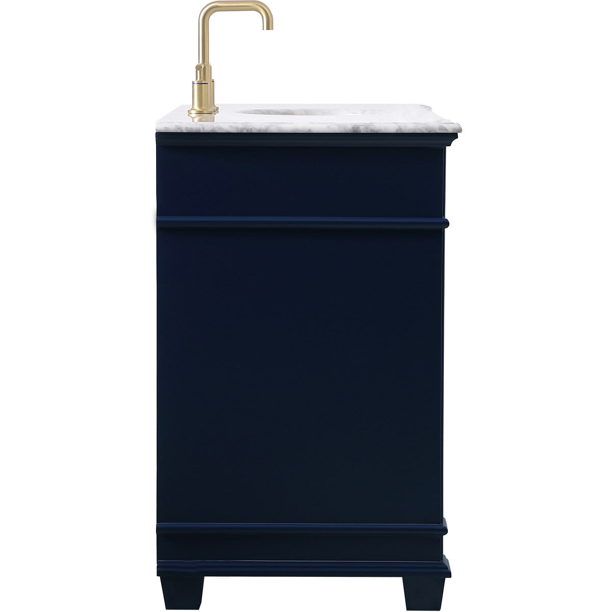 Wesley 48 X 22 X 35 inch Blue Vanity Sink Set