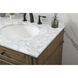Park Avenue 60 X 22 X 35 inch Driftwood Vanity Sink Set