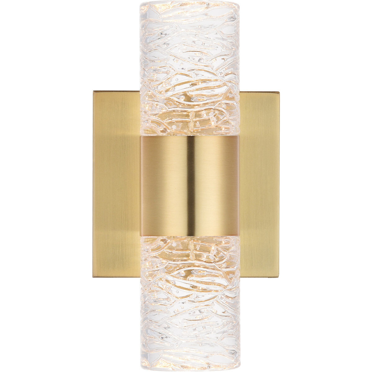 Vega LED 5 inch Gold Wall Sconce Wall Light 