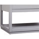 Larkin 42 X 22 X 34 inch Grey Vanity Sink Set in Gray