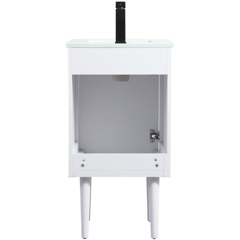 Cyrus 19 X 18 X 33.5 inch White Vanity Sink Set