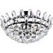 Emilia 5 Light 18 inch Black Flush Mount Ceiling Light