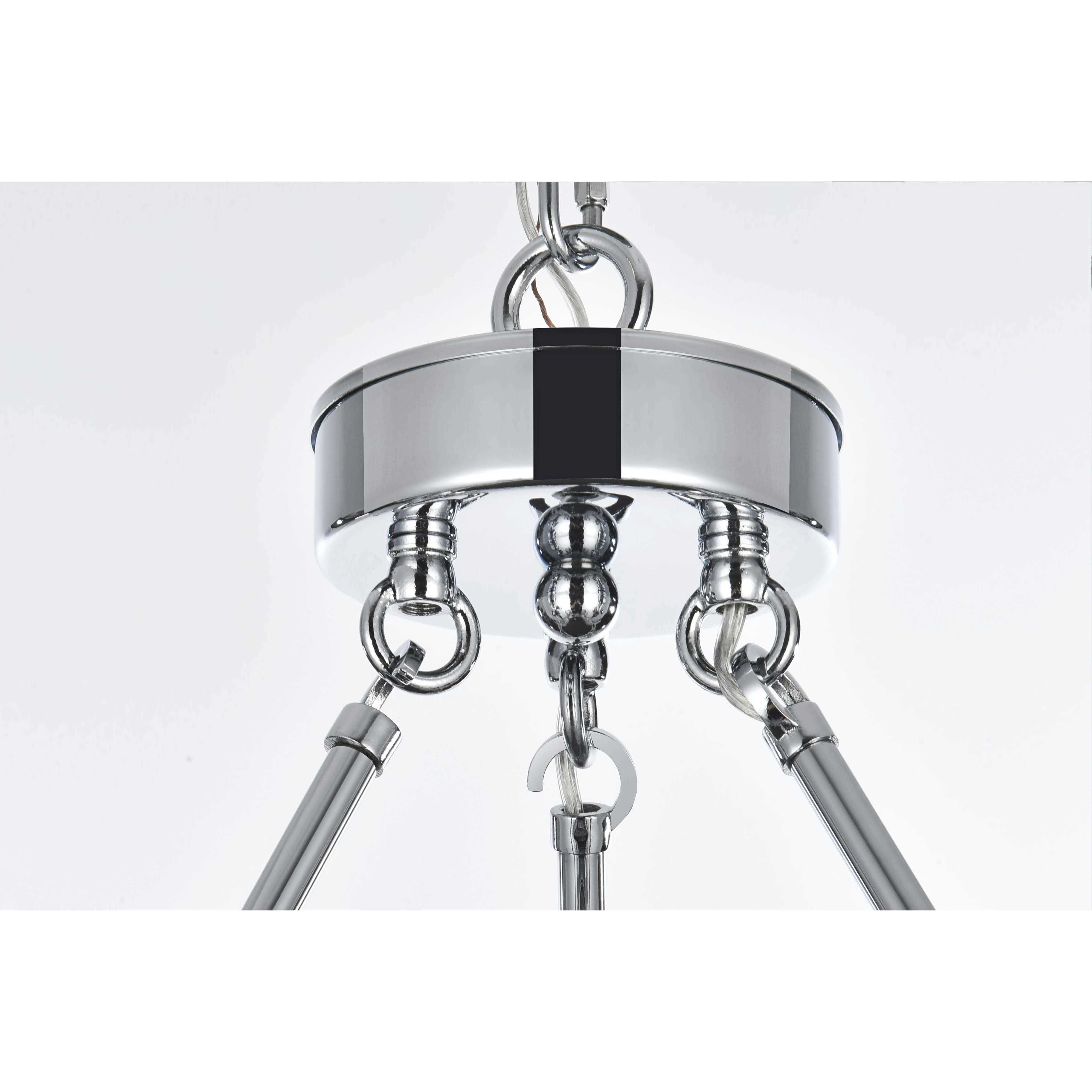 Cadence 27 Light 48 inch Chrome Chandelier Ceiling Light