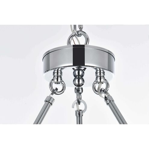 Cadence 27 Light 48 inch Chrome Chandelier Ceiling Light