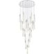 Aurora 25 Light 42 inch Chrome Chandelier Ceiling Light