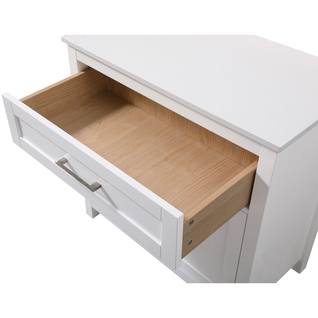 Adian White Bathroom Storage Cabinet