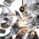 Ritz 4 Light 14 inch Chrome Flush Mount Ceiling Light