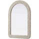 Marlowe 42 X 30 inch Linen White Mirror