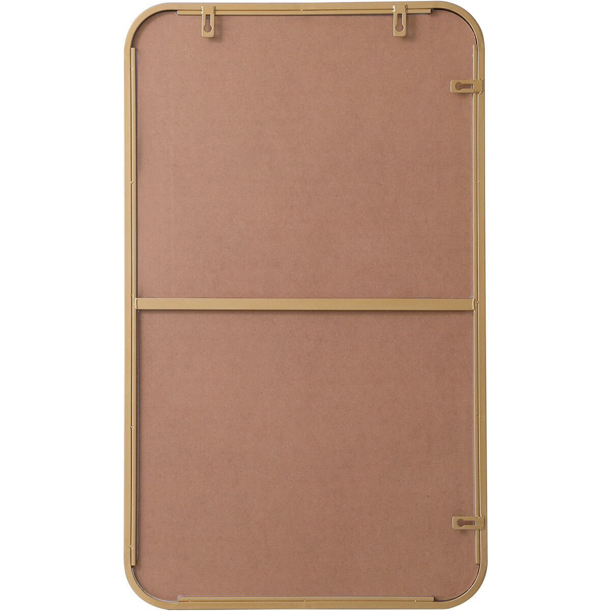 Evermore 30 X 18 inch Brass Mirror