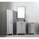 Adian Grey Bathroom Storage Cabinet