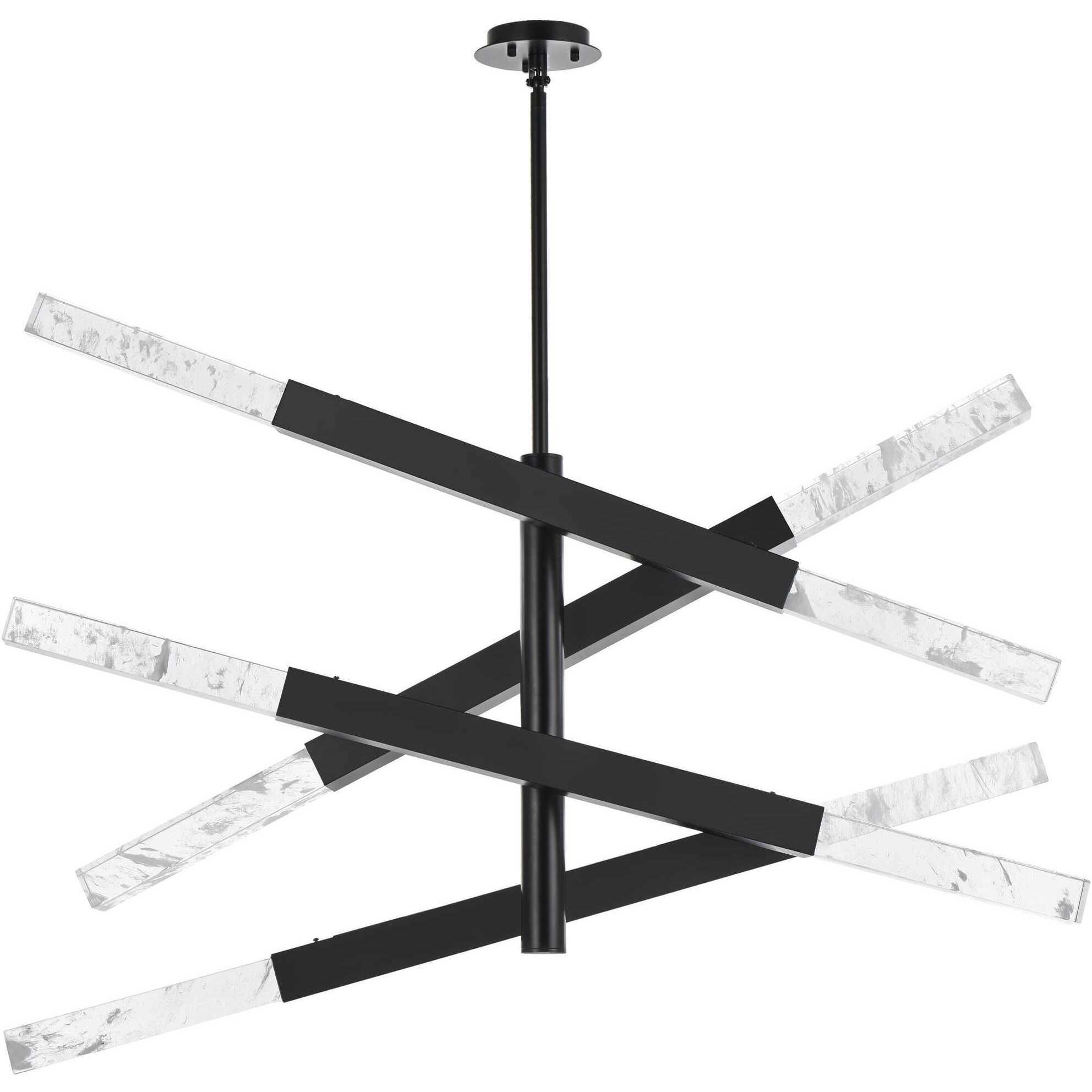 Ari 8 Light 13.5 inch Black Pendant Ceiling Light