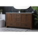 Soma 60 X 19 X 34 inch Expresso Vanity Sink Set