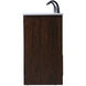 Soma 60 X 19 X 34 inch Expresso Vanity Sink Set