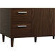Baldwin 48 X 22 X 34 inch Walnut Vanity Sink Set