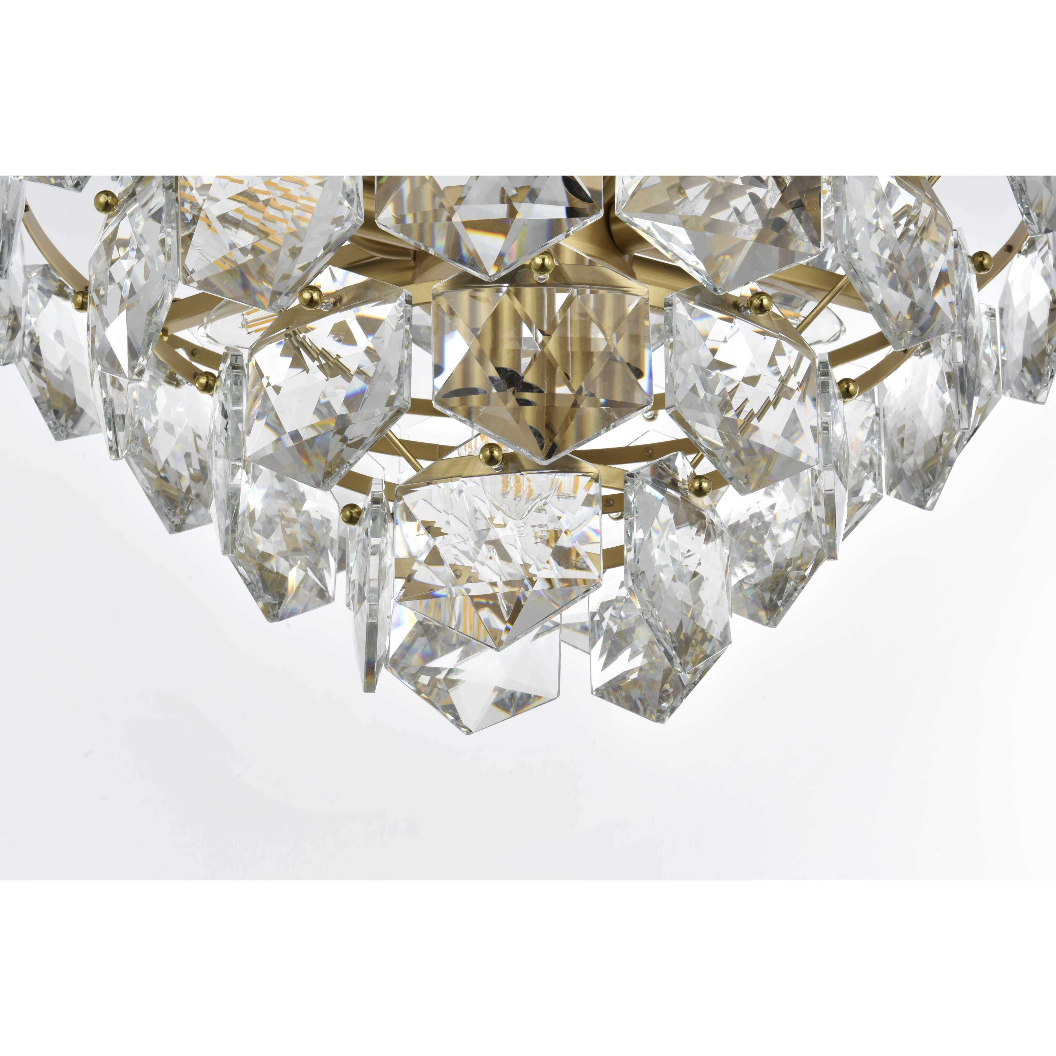 Adaline 11 Light 20 inch Satin Gold Chandelier Ceiling Light