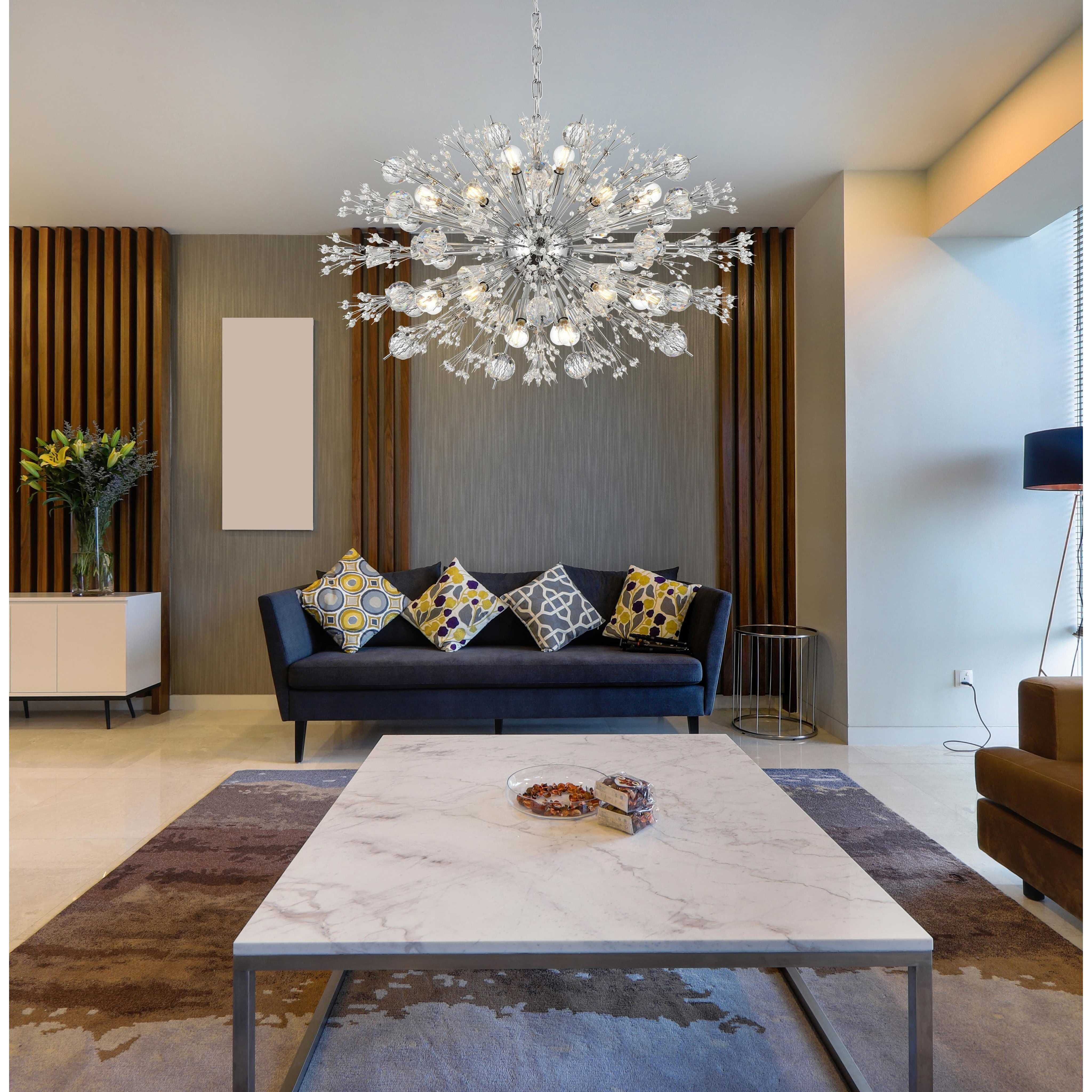 Vera 24 Light 23 inch Chrome Pendant Ceiling Light