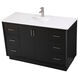 Hayes 54 X 22 X 35 inch Black Vanity Sink Set
