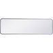 Evermore 60 X 18 inch Silver Mirror