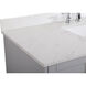 Sommerville 48 X 22 X 34 inch Grey Vanity Sink Set