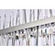 Serephina 16 Light 30 inch Chrome Linear Chandelier Ceiling Light