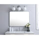 Evermore 36 X 27 inch Silver Mirror