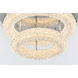 Bowen 2 Light 18 inch Chrome Flush Mount Ceiling Light
