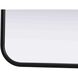 Remy 36 X 27 inch Black Mirror