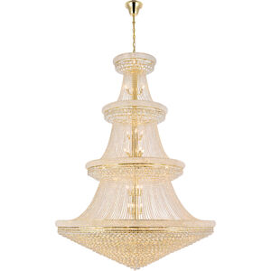 Primo 66 Light 72 inch Gold Foyer Ceiling Light in Royal Cut