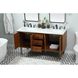 Cyrus 60 X 22 X 34 inch Teak Vanity Sink Set