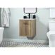 Cyrus 19 X 18 X 33.5 inch Natural Oak Vanity Sink Set