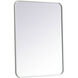 Evermore 32 X 24 inch White Mirror